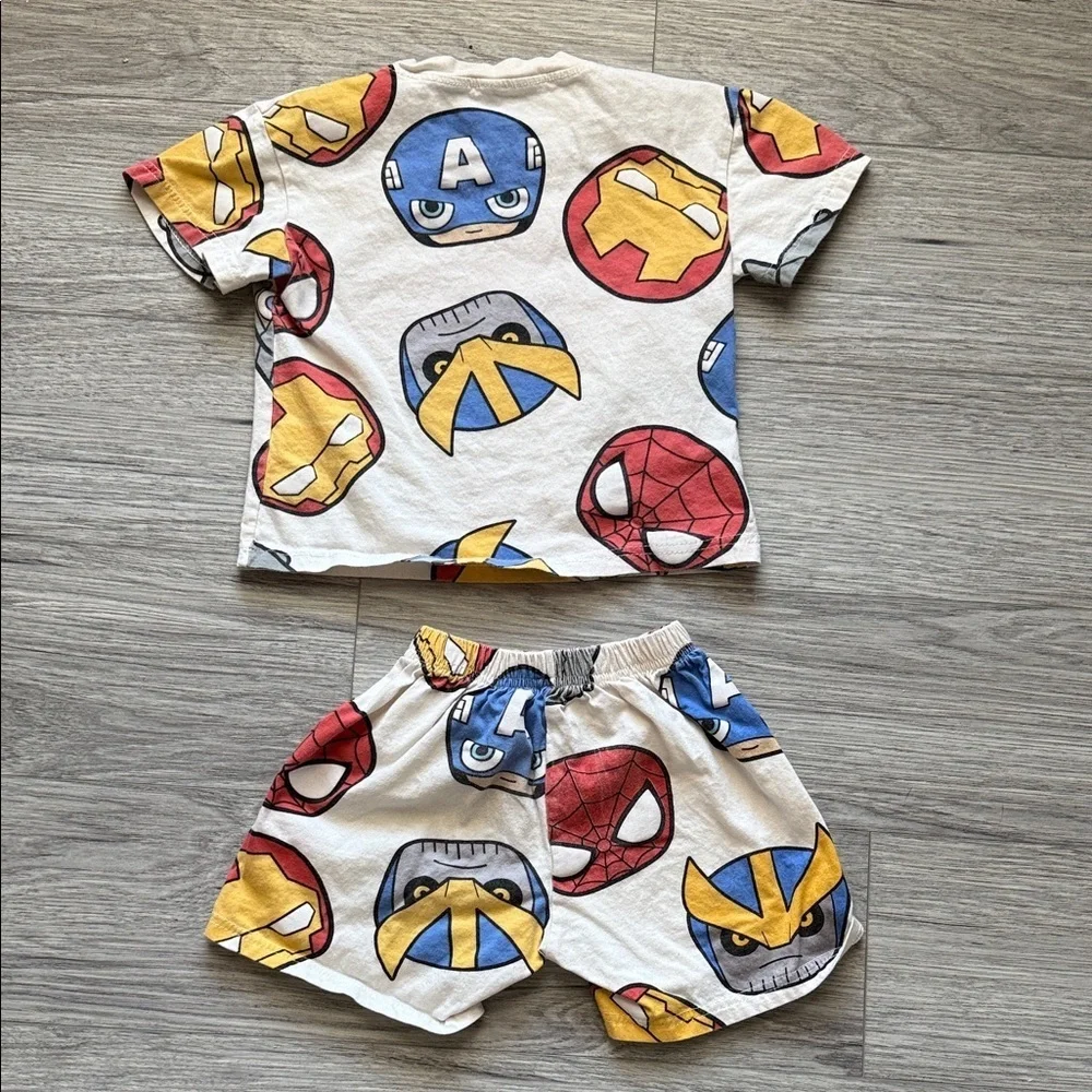 Disney Marvel Set Iron Man, Spider Man, Thor and Captain America